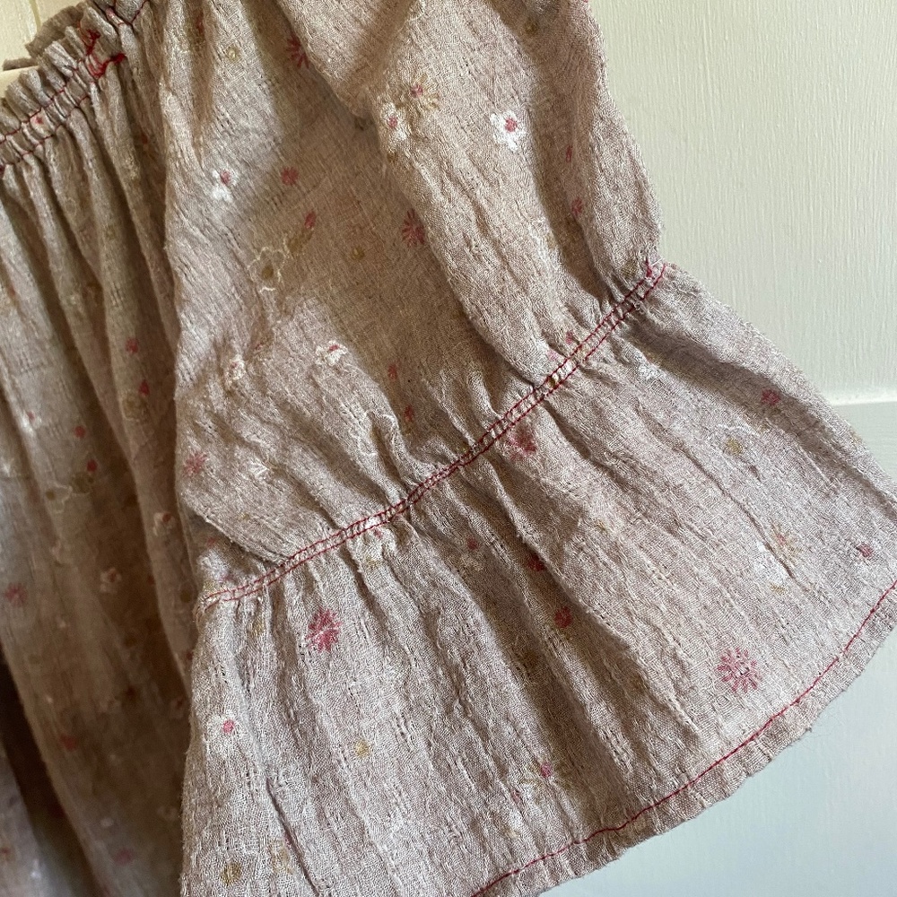 Easel Off Shoulder Floral Ruffle Top - Picture 2 of 5